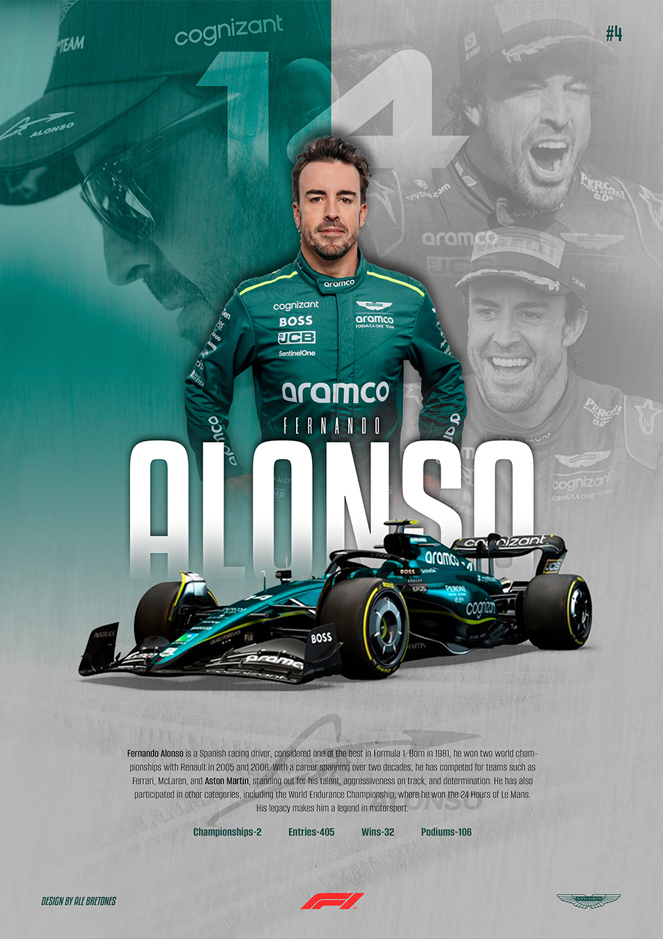 FERNANDO-ALONSO #4 DIGITAL