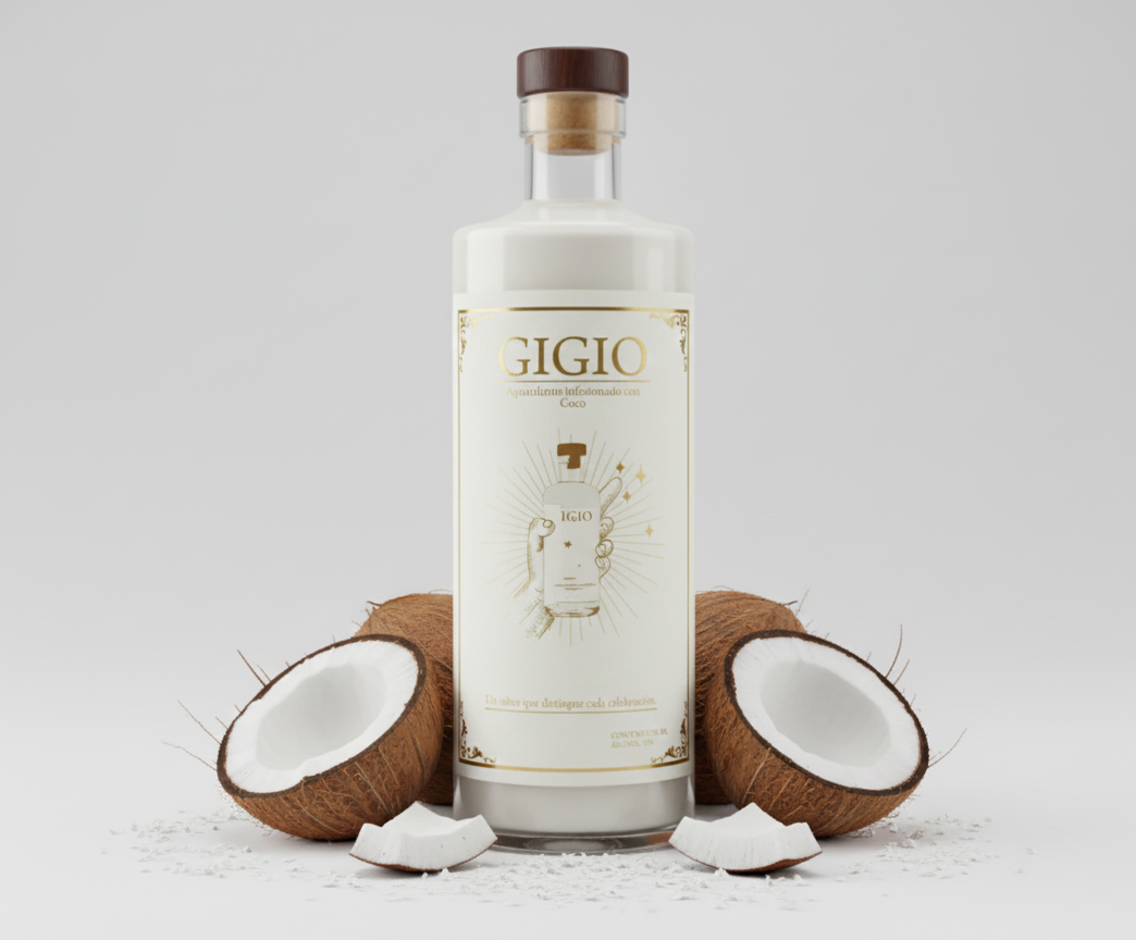 AGUARDIENTE INFUSIONADO CON COCO
