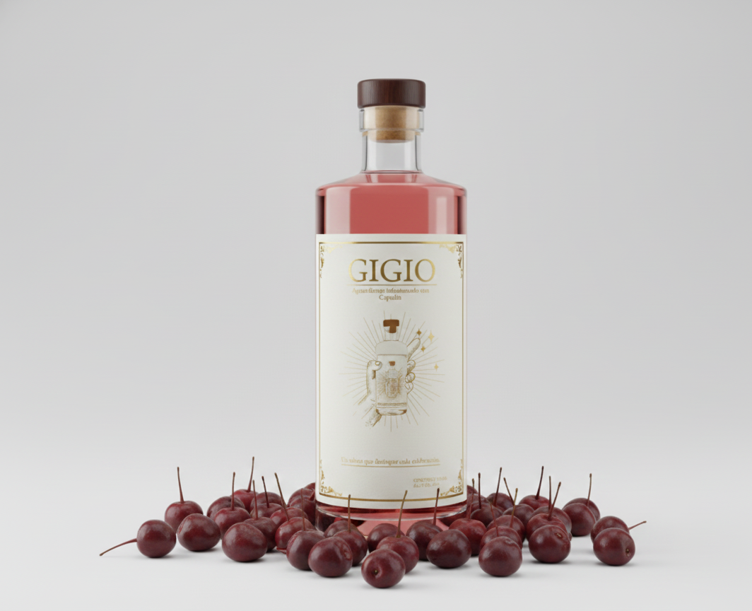 AGUARDIENTE INFUSIONADO CON CAPULÍN