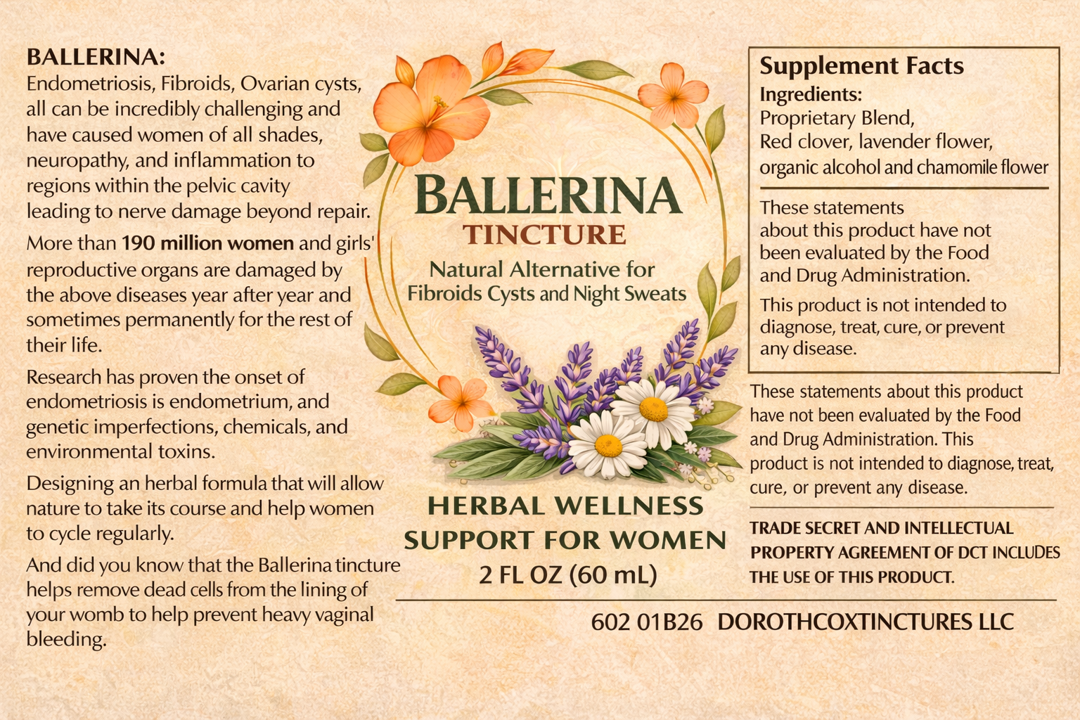 BALLERINA TINCTURE