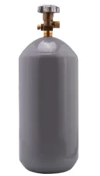 CILINDRO EM AÇO CARBONO 4kg