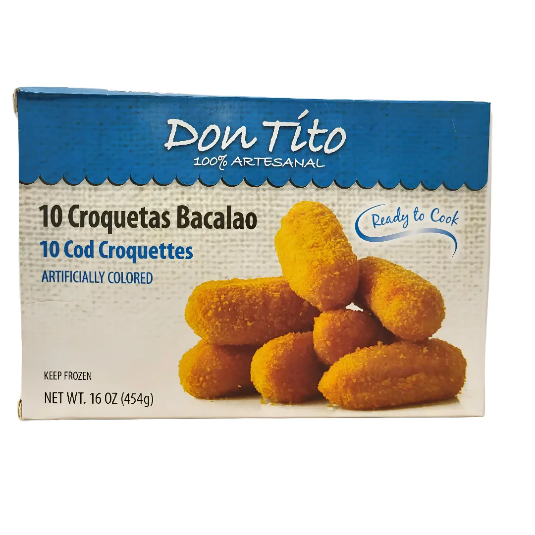 Croquetas De Bacalao Don Tito / 10 Ct
