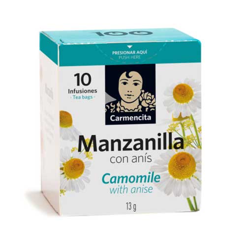 Carmencita Manzanilla Y Anis Tea - 10 Ct