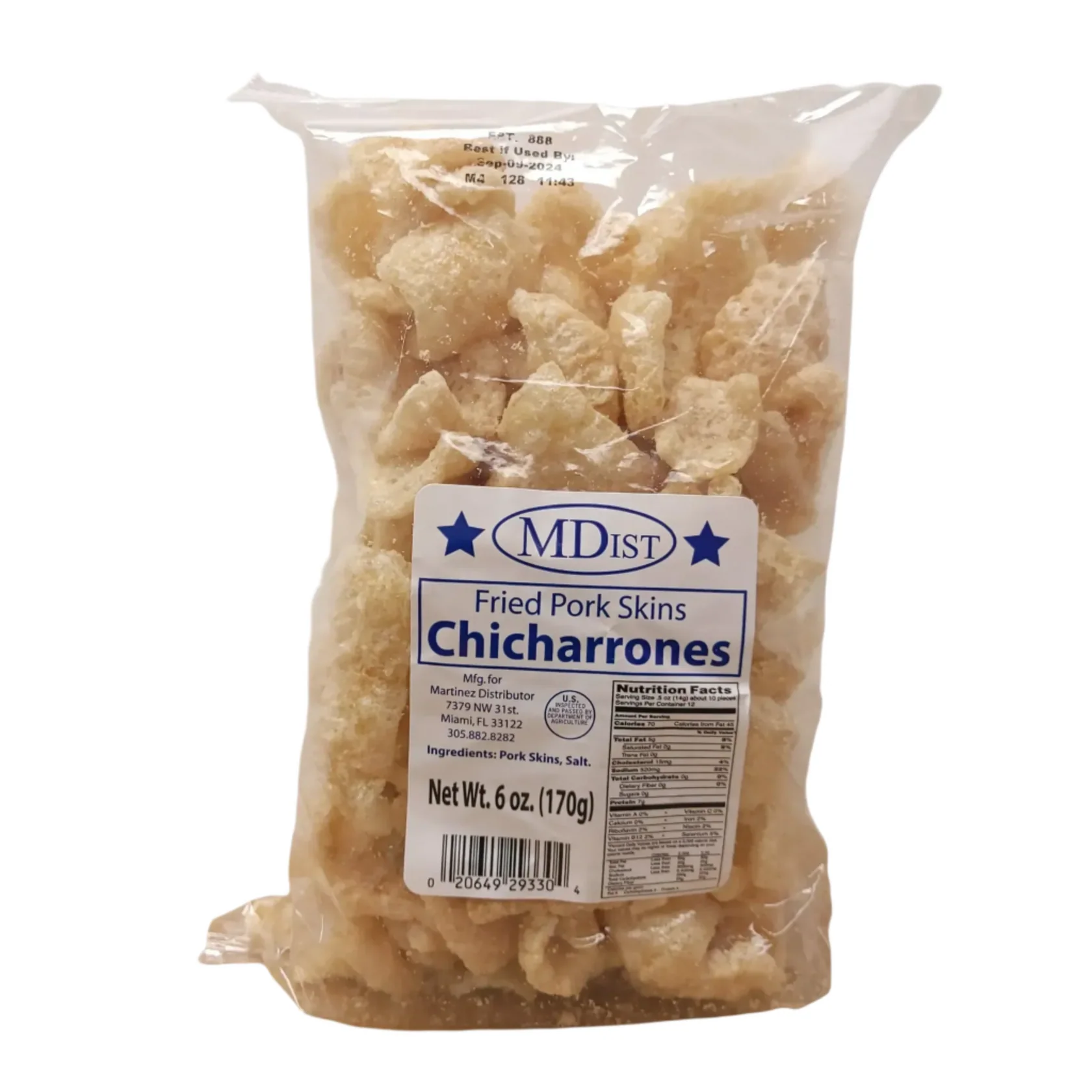 Chicharrones / 6Oz