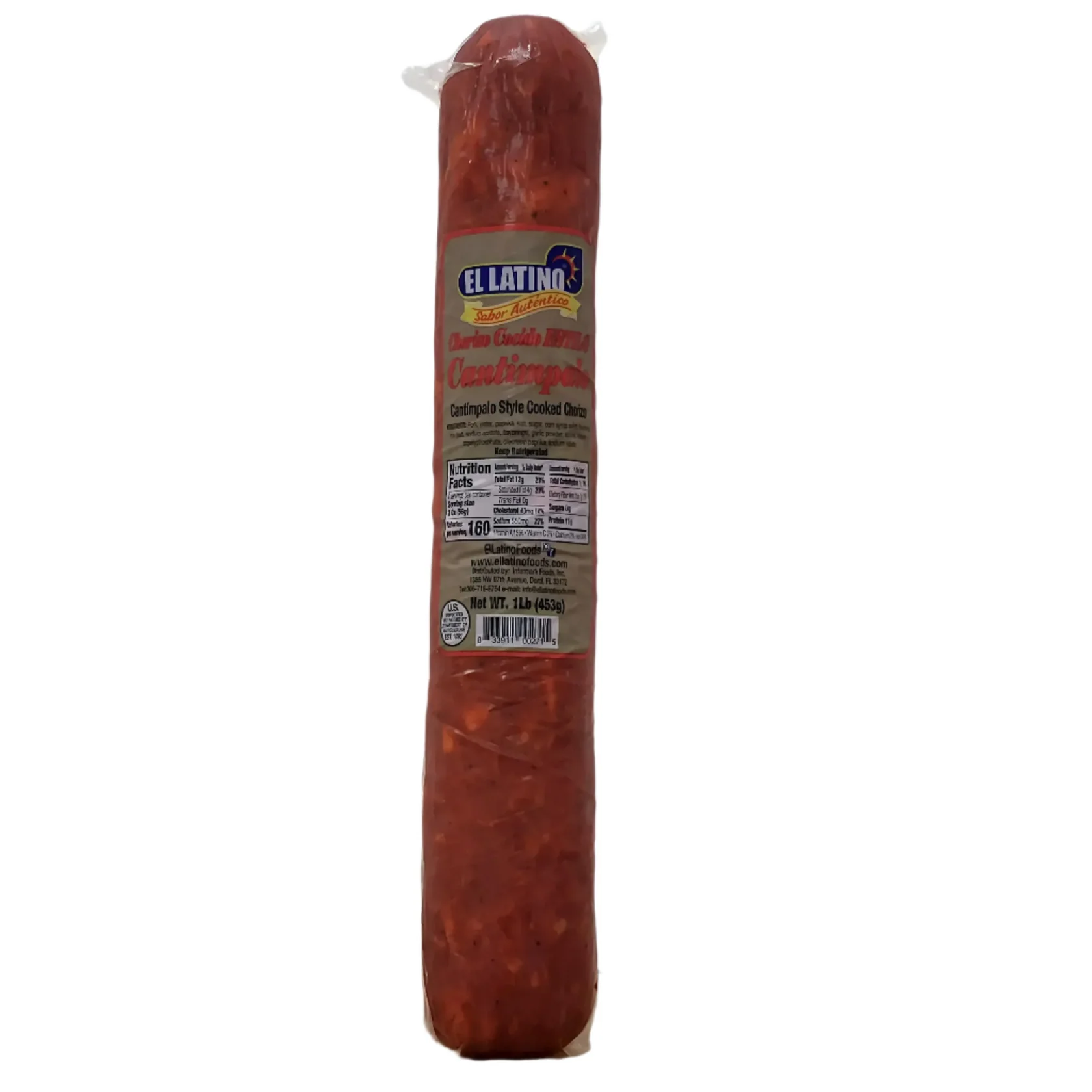 Chorizo Cantimpalo El Latino / 1Lb