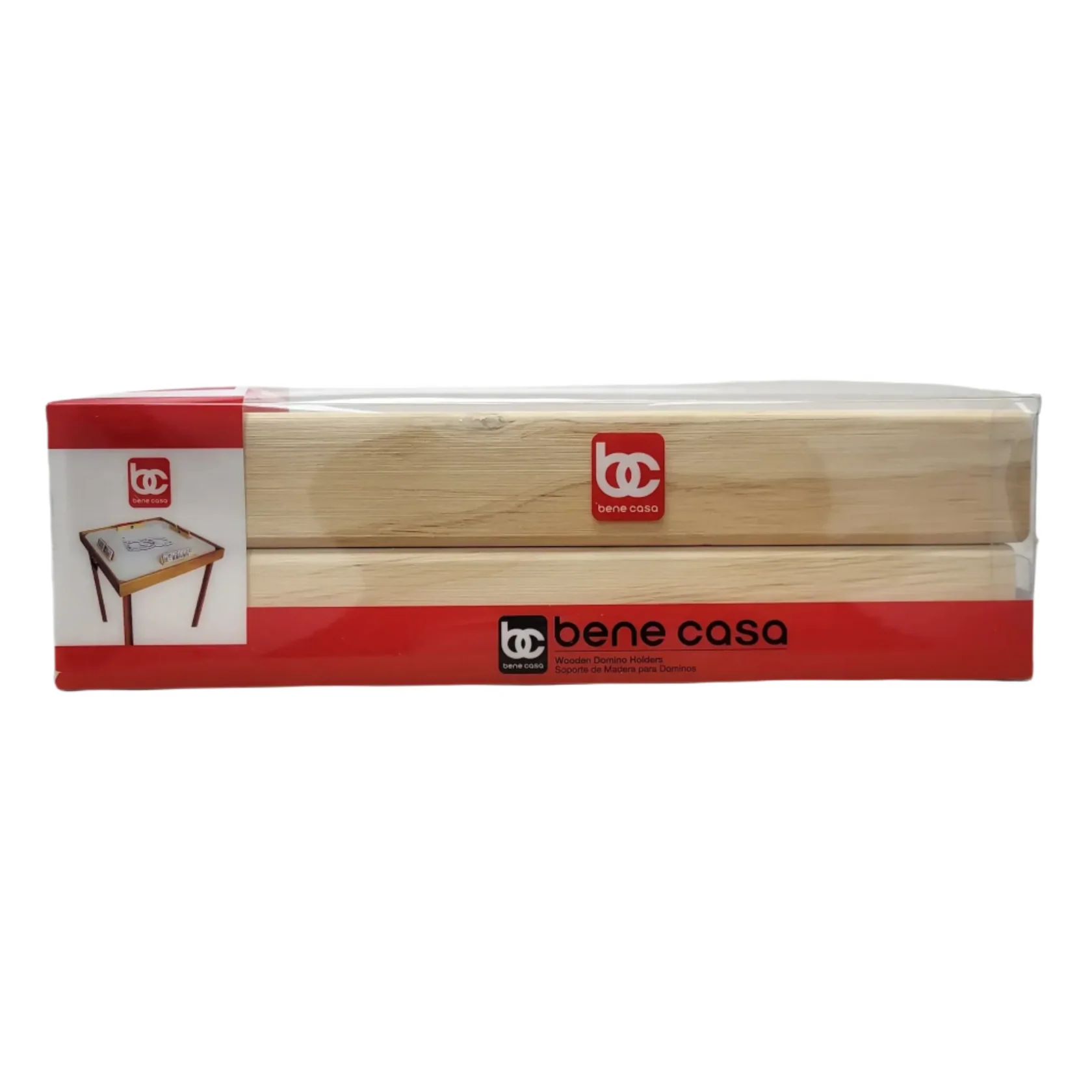 Soportes De Madera Para Domino / 4Pk