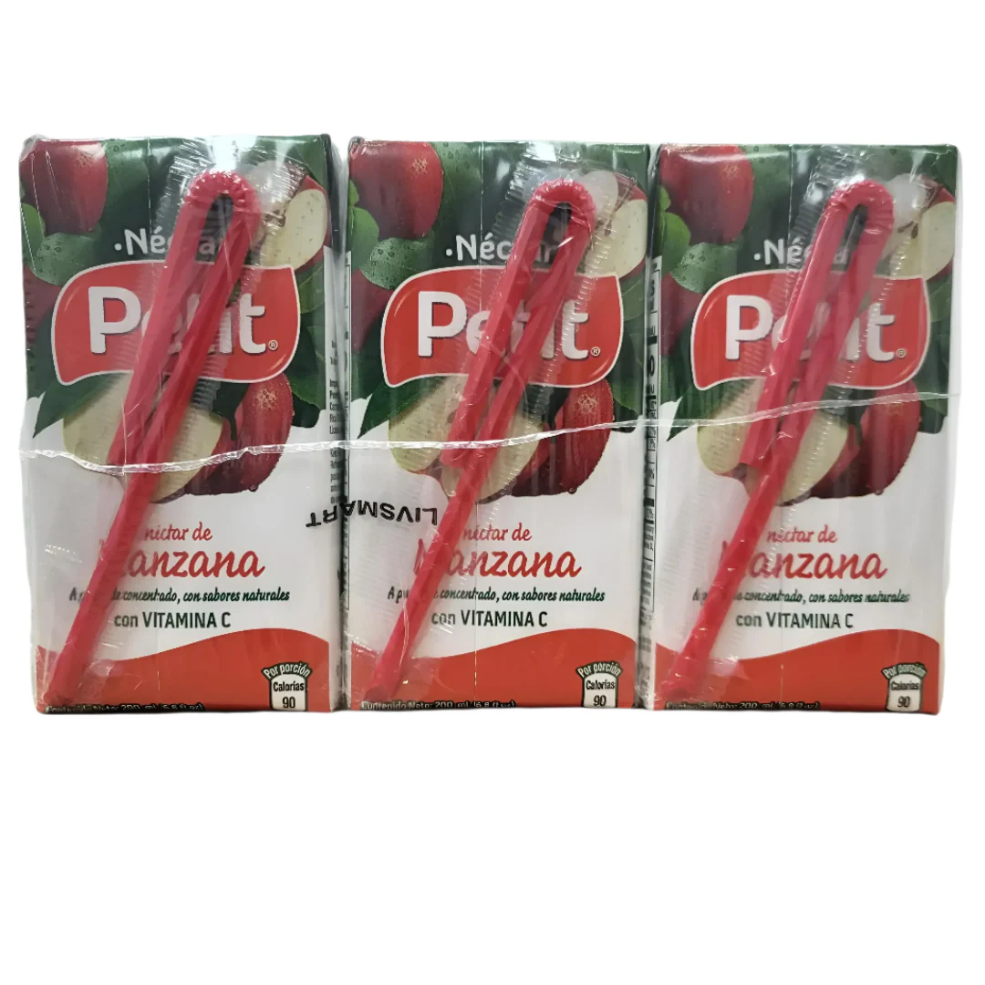 Petit Jugo Nectar de Manzana / 3PK-200 ml