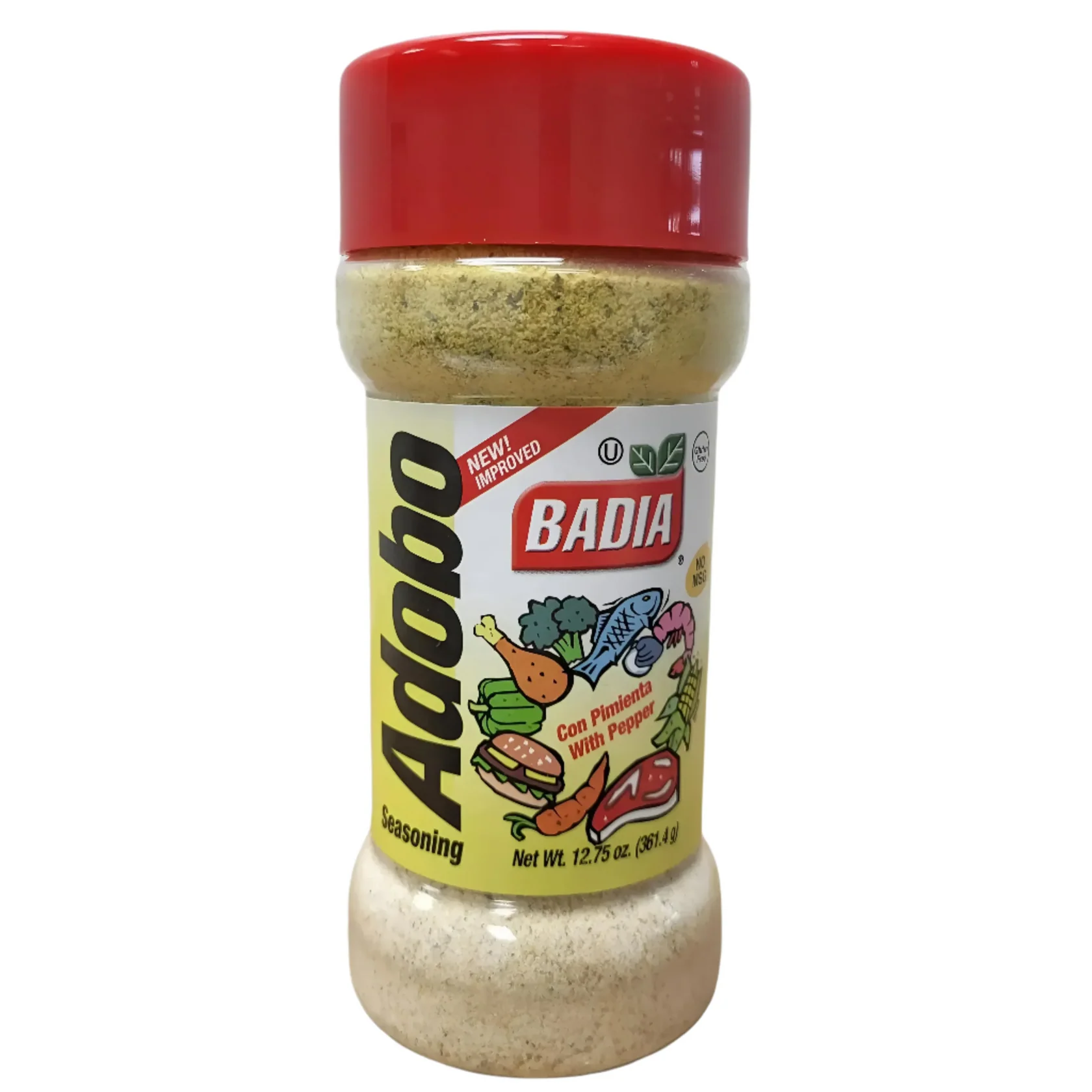 SAZÓN ADOBO CON PIMIENTA BADIA / 12.75 OZ