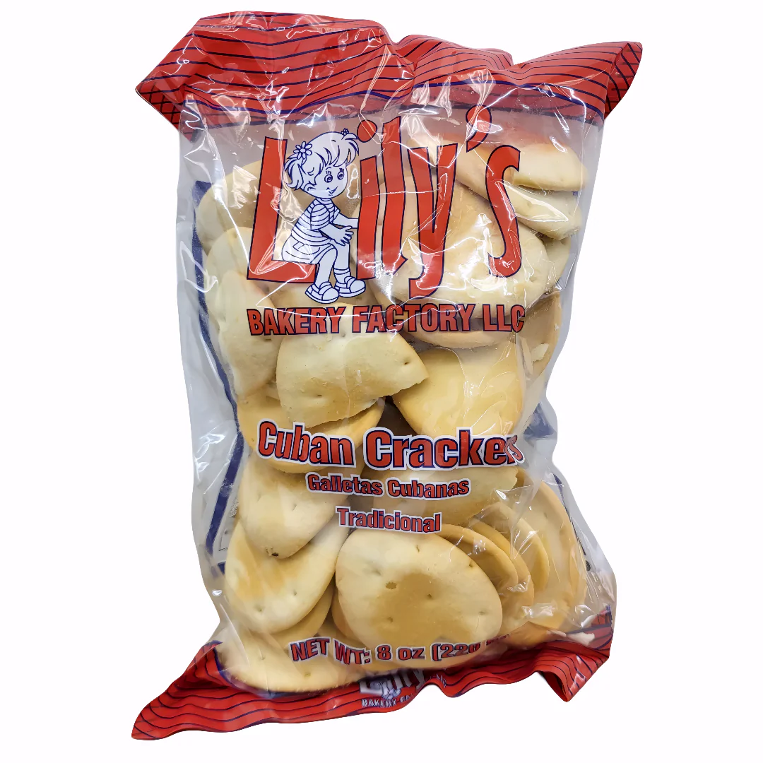 Galletas Cubanas Saladas Lilys / 8 oz