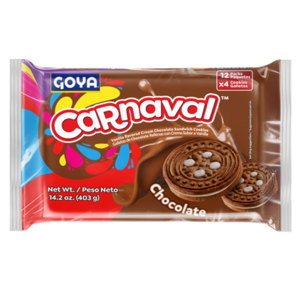 Galletas Goya Carnaval Chocolate 14.2 Oz