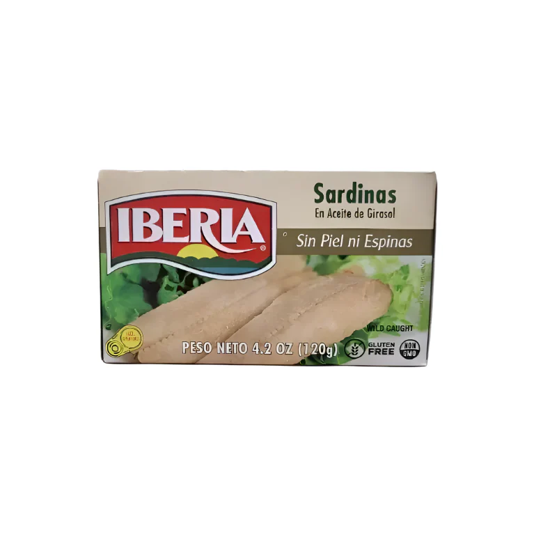 Iberia Sardinas En Aceite Vegetal / 4.2 Oz