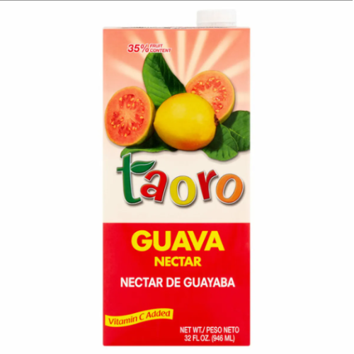 JUGO (35%) NÉCTAR DE GUAYABA TAORO / 32 OZ