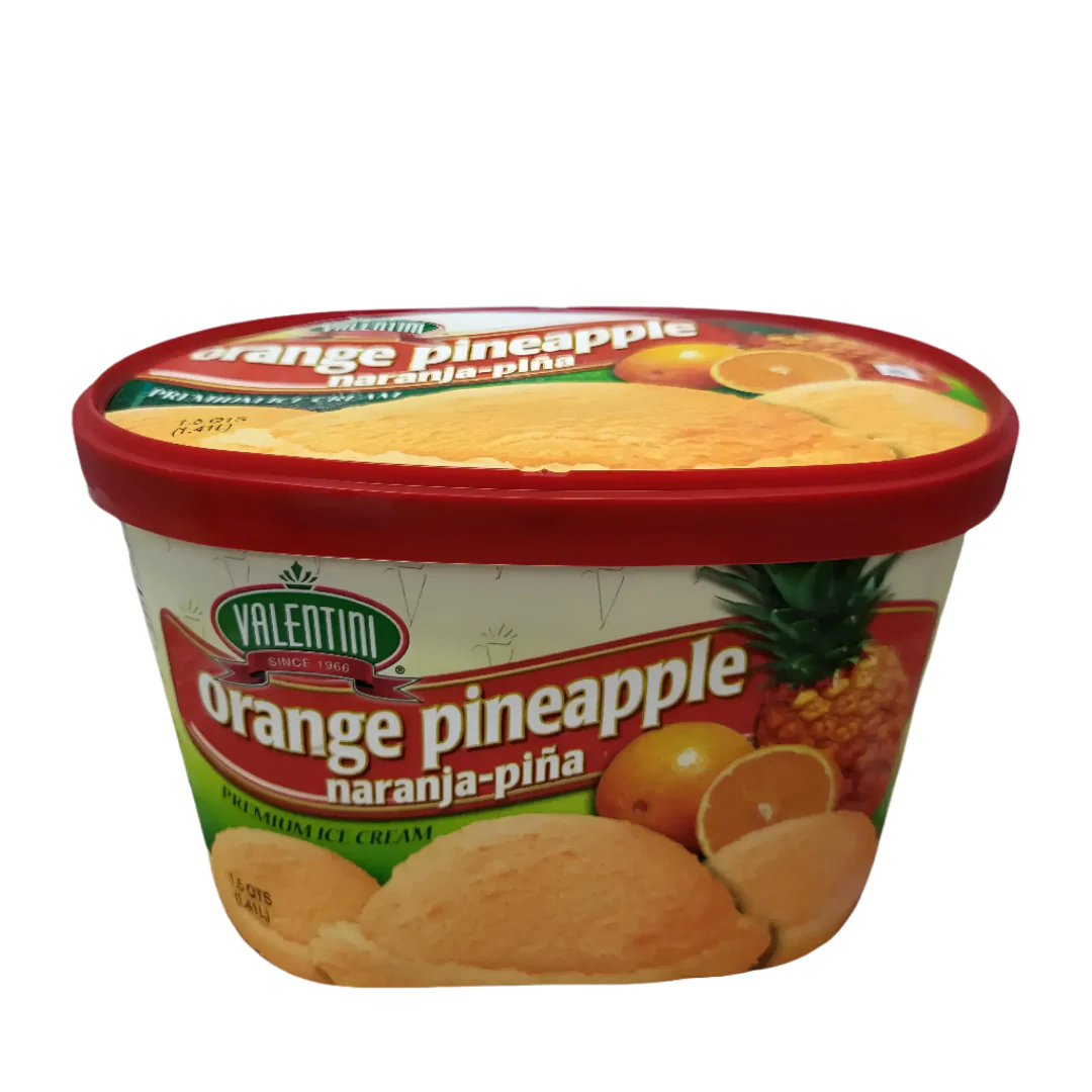 Helado De Naranja Pina Valentini