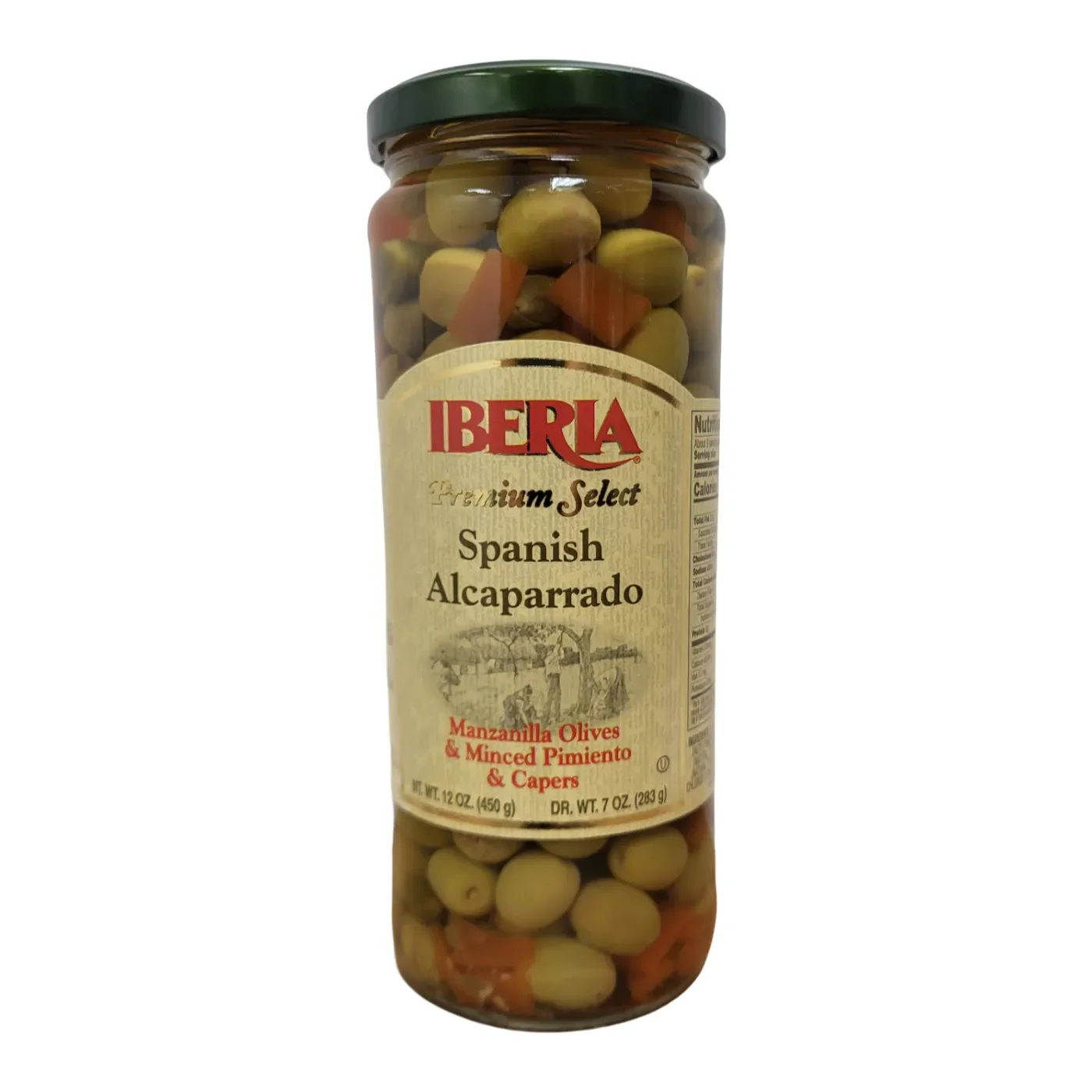 Iberia Aceitunas Españolas Con Pimiento / 10 Oz