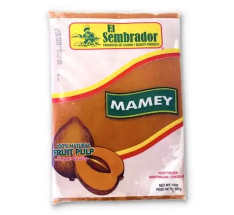 Pulpa De Mamey (Zapote) Congelada El Sembrador / 5Lb