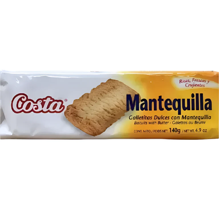 Galletas Sabor Mantequilla Costa / 4.94 Oz