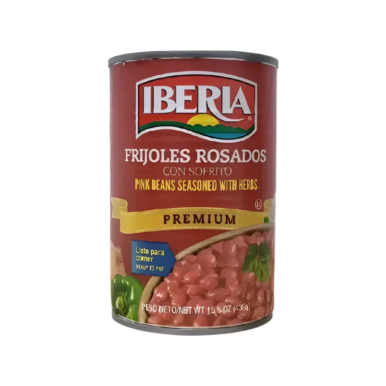 Iberia Frijoles Rosados En Lata Con Sofrito / 15.5 Oz
