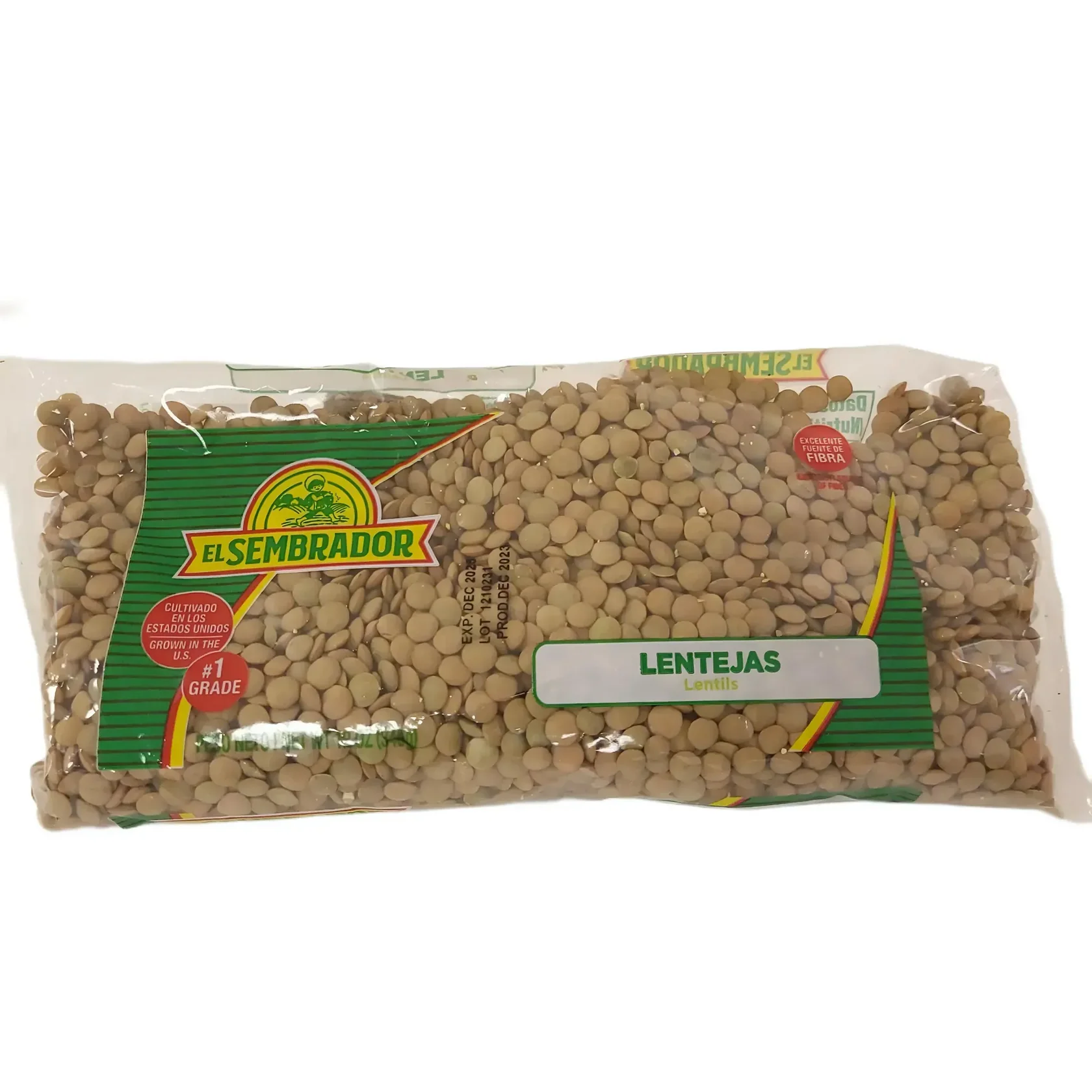 Lentejas En Grano El Sembrador / 12Oz