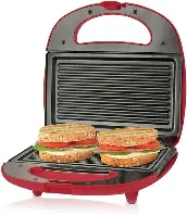 Sandwichera Electrica Levella Color Rojo - Psm277