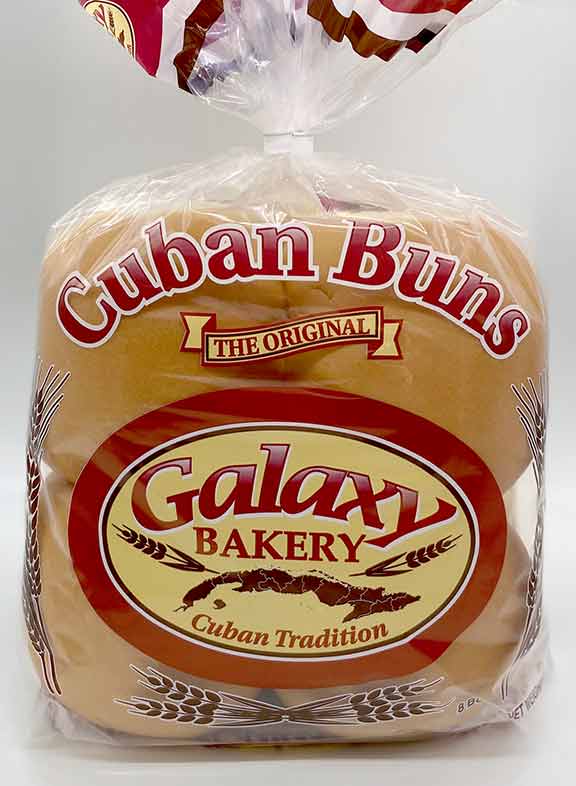 Cuban Buns Galaxy Bakery / 8Ct