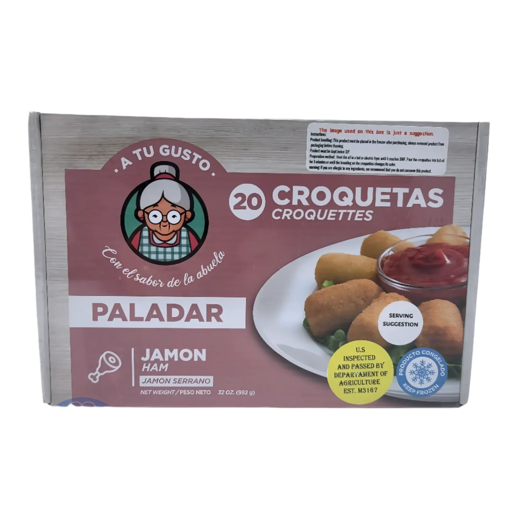 CROQUETAS DE JAMÓN A TU GUSTO 20 CT