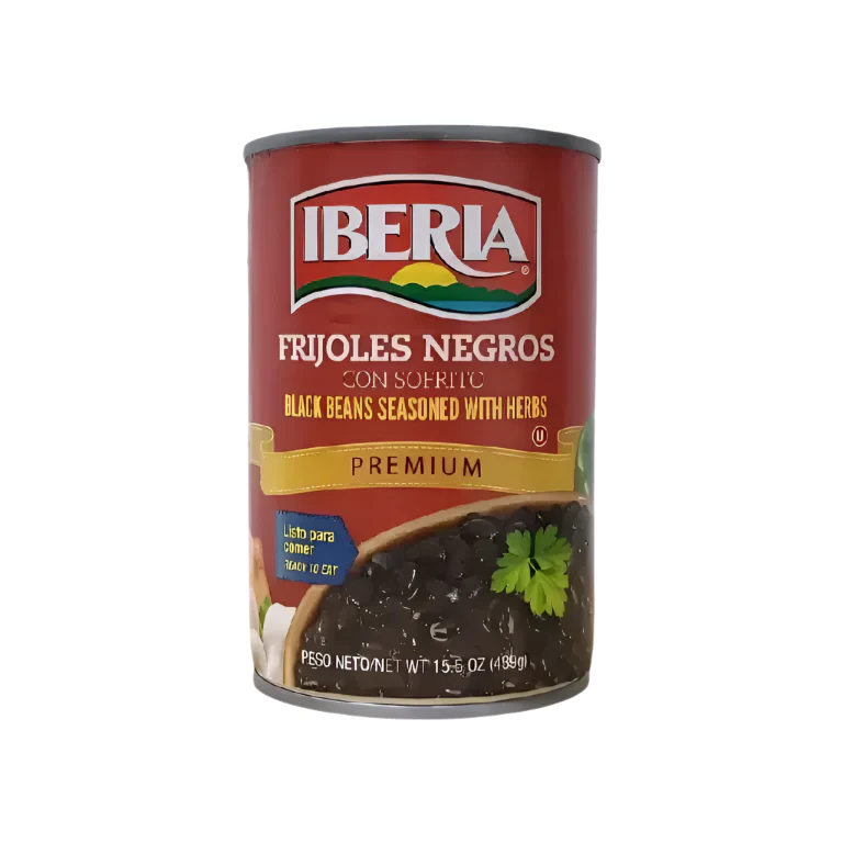 Iberia Frijoles Negros En Lata Con Sofrito / 15 Oz