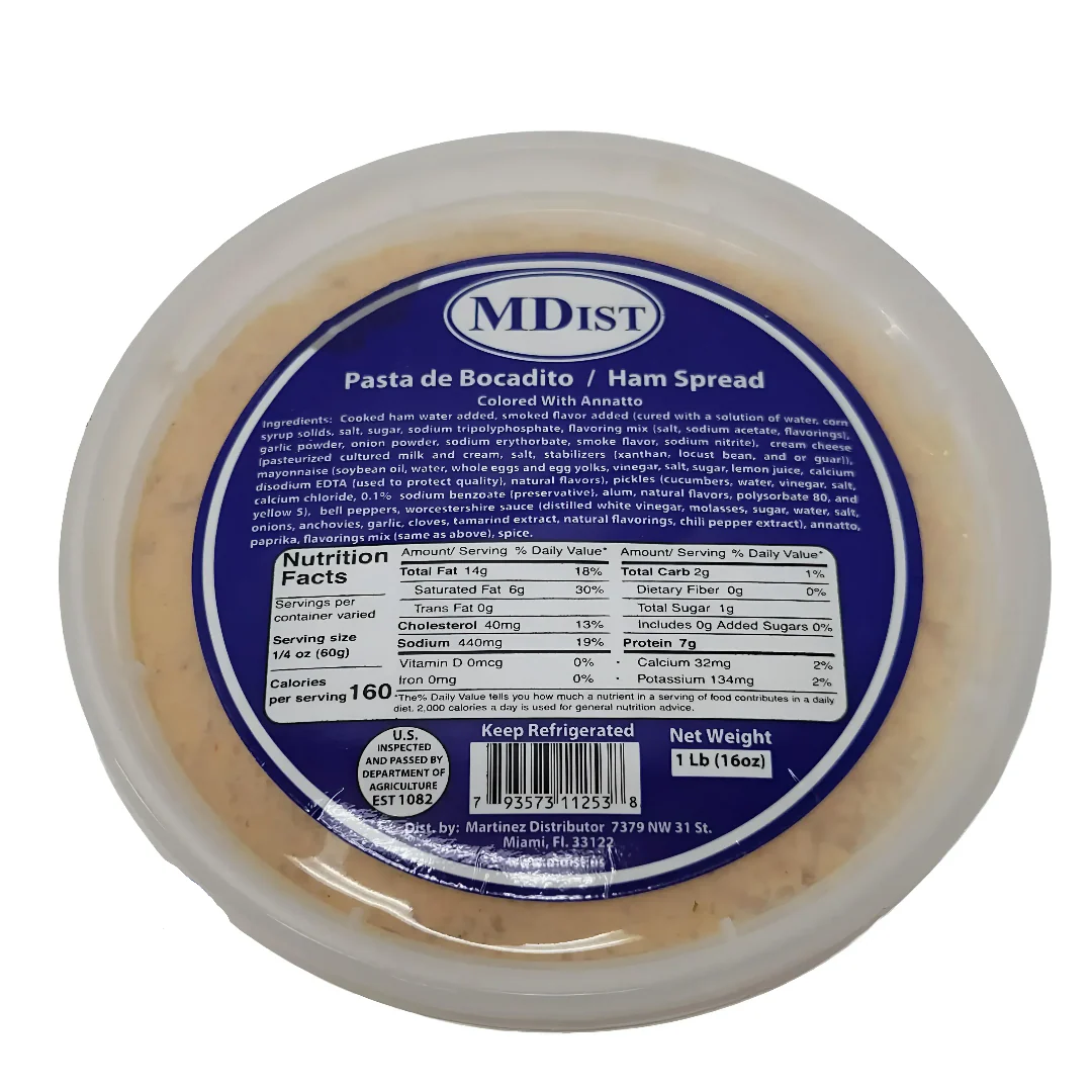 Pasta De Bocadito De Jamon Golden Hog / 1Lb