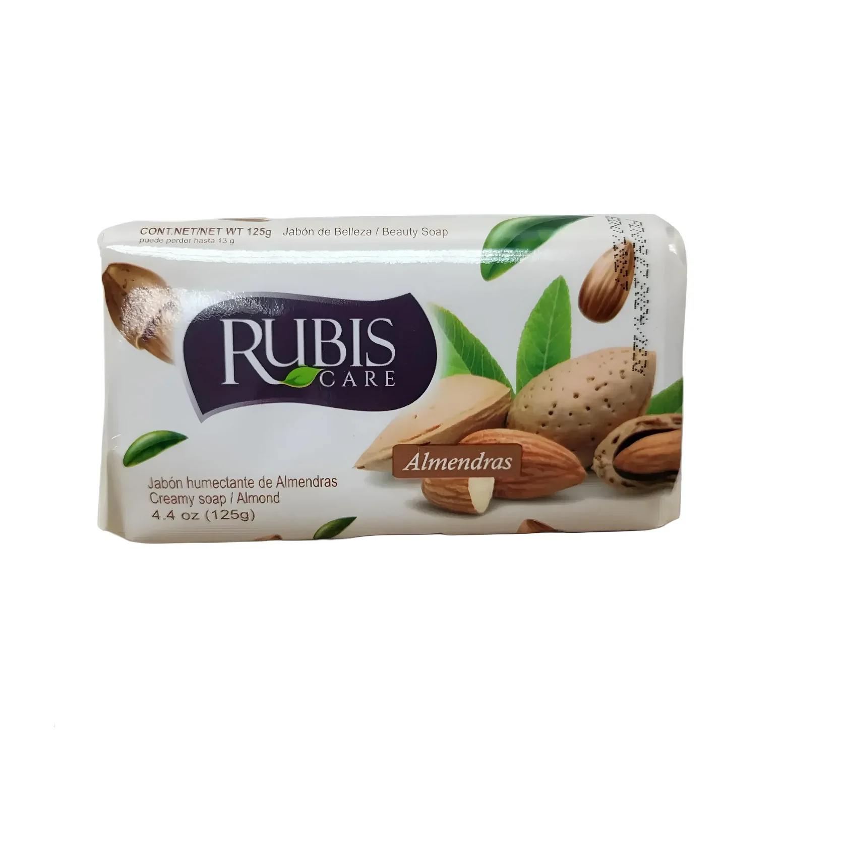 JABÓN DE BAÑO FRAG ALMENDRAS RUBIS 125 GRM