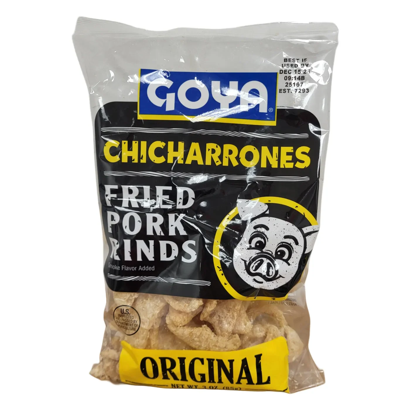 Chicharrones De Puerco Goya / 3 Oz