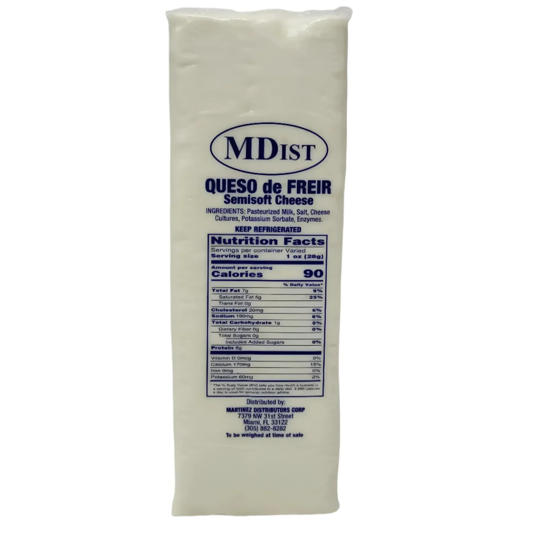 Queso Blanco De Freir En Barra (2.5 Lb)