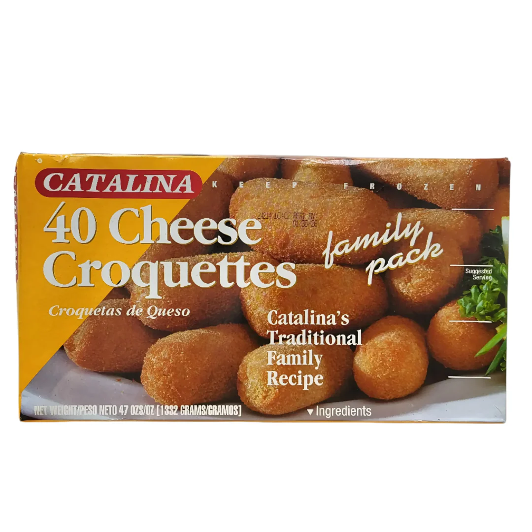 CROQUETA DE QUESO CATALINA 40 UDS / 40 UNIDADES