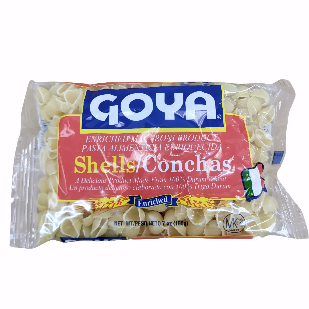 Pasta de Conchas/Shells Goya / 7 Oz