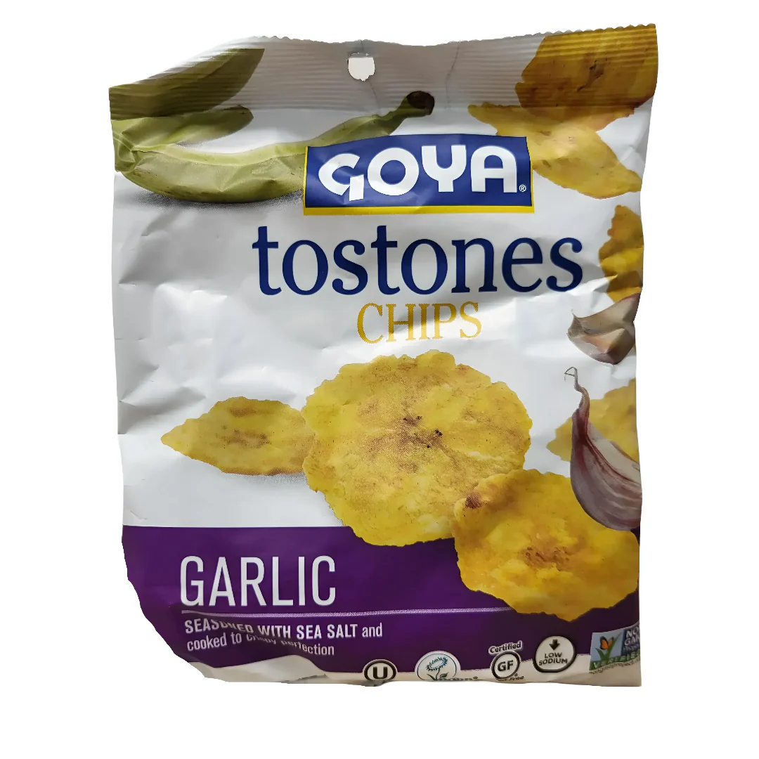 CHIPS TOSTONES GOYA AJO / 2 OZ