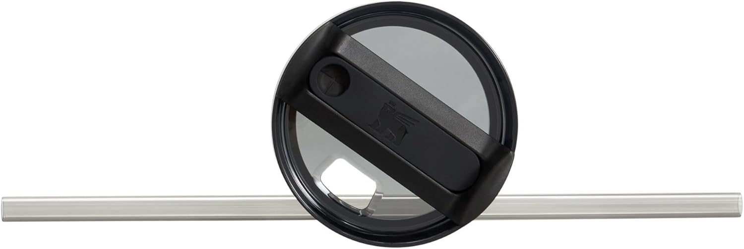 Stanley Quencher H2.0 - Vaso de acero inoxidable con asa, pajilla y tapa FlowState 30 Oz