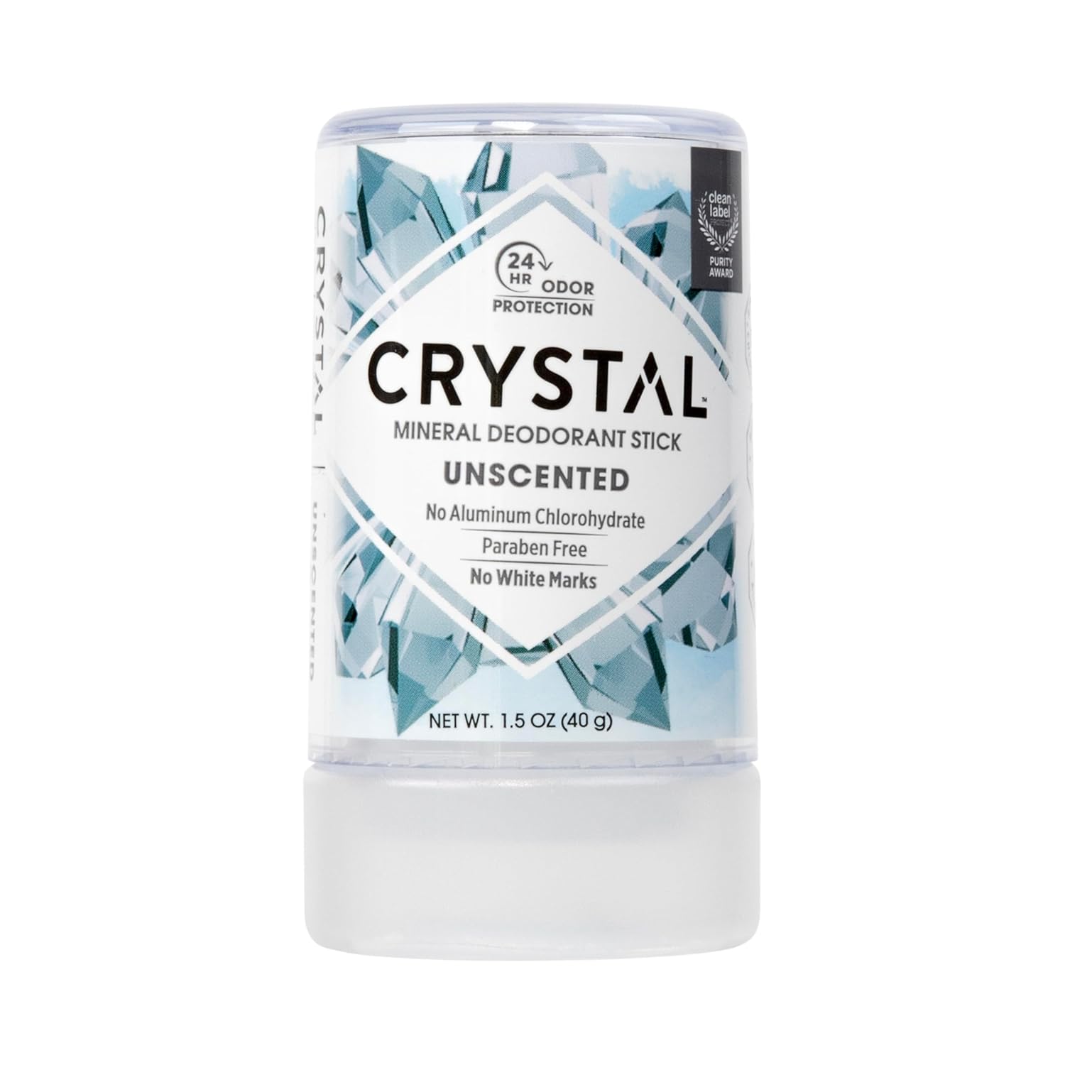 Desodorante sin aroma CRYSTAL BODY (1.50 onzas líquidas)