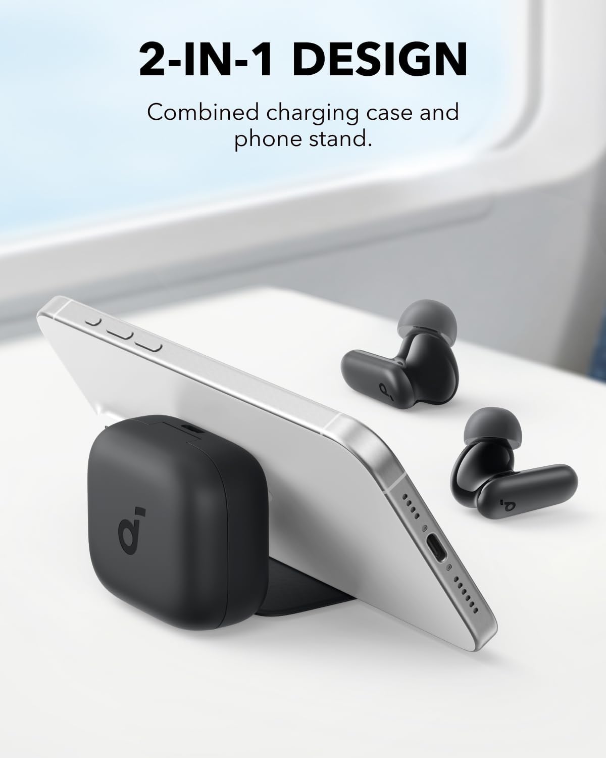 Soundcore P30i by Anker - Auriculares con cancelación de ruido inteligente, graves potentes