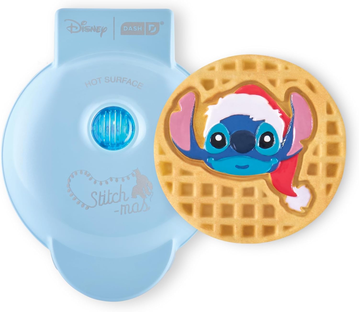 Disney Dash Stitch Santa Mini Waflera – Waflera navideña