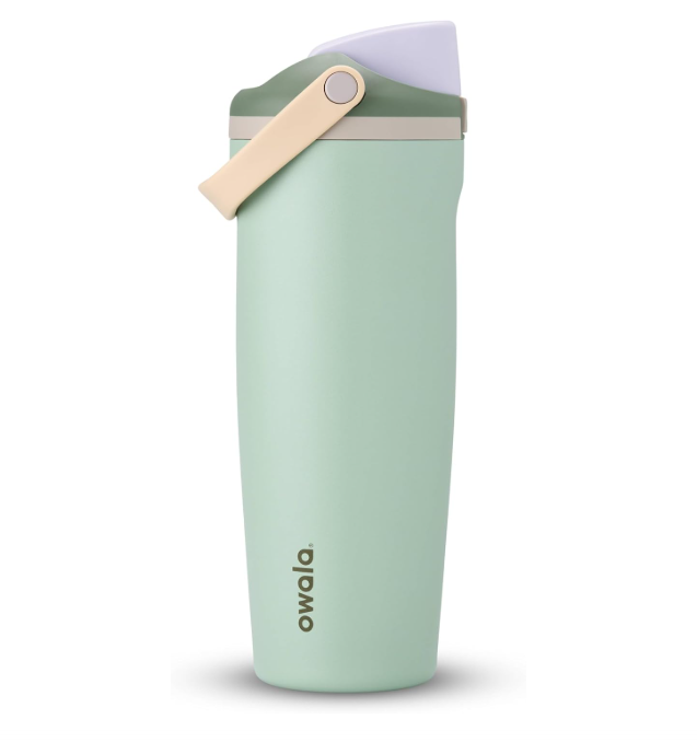 Owala FreeSip, Sway - Botella térmica de acero inoxidable, con boquilla dual