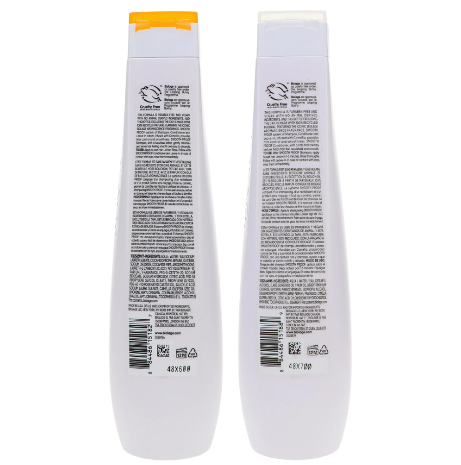 Biolage Smooth Proof Shampoo y Acondicionador