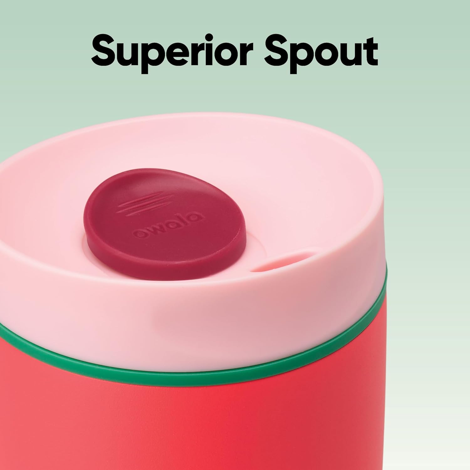 Owala SmoothSip Slider - Vaso de café de acero inoxidable con aislamiento 20 Oz