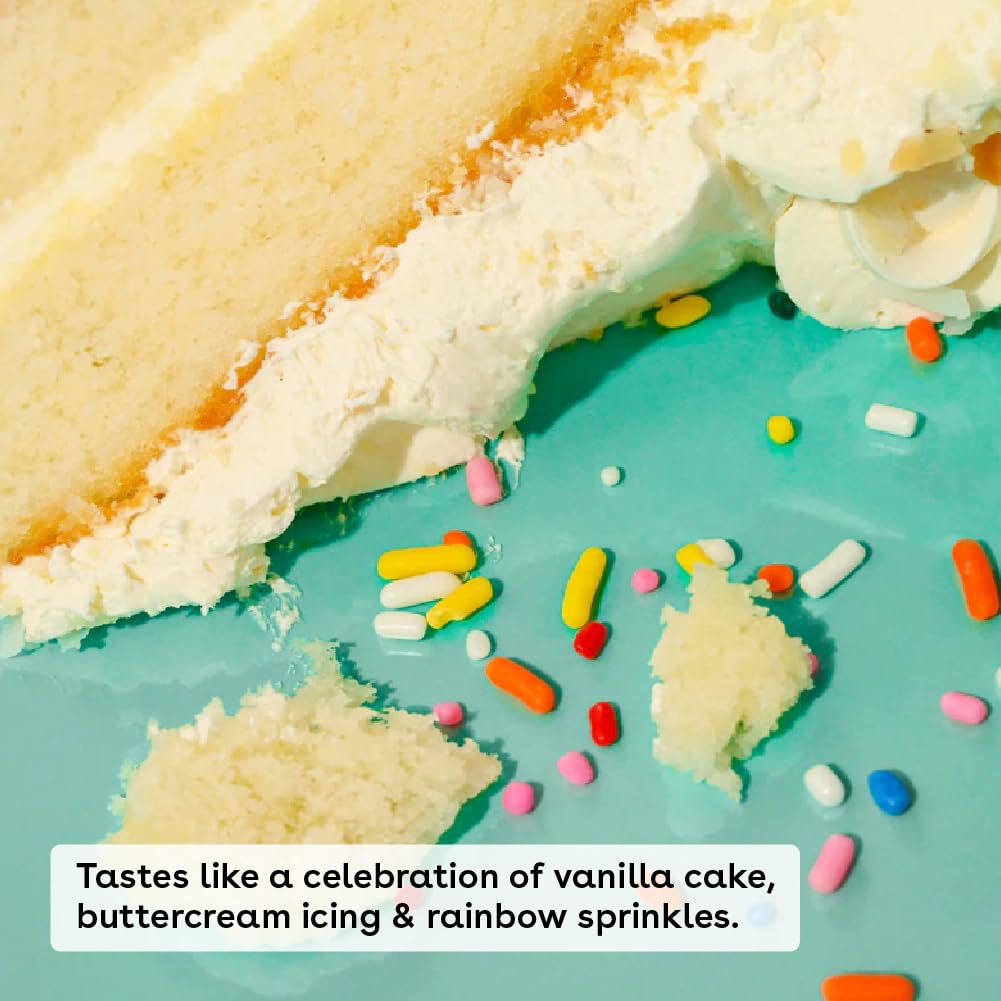 eos Bálsamo labial de karité natural, pastel de cumpleaños