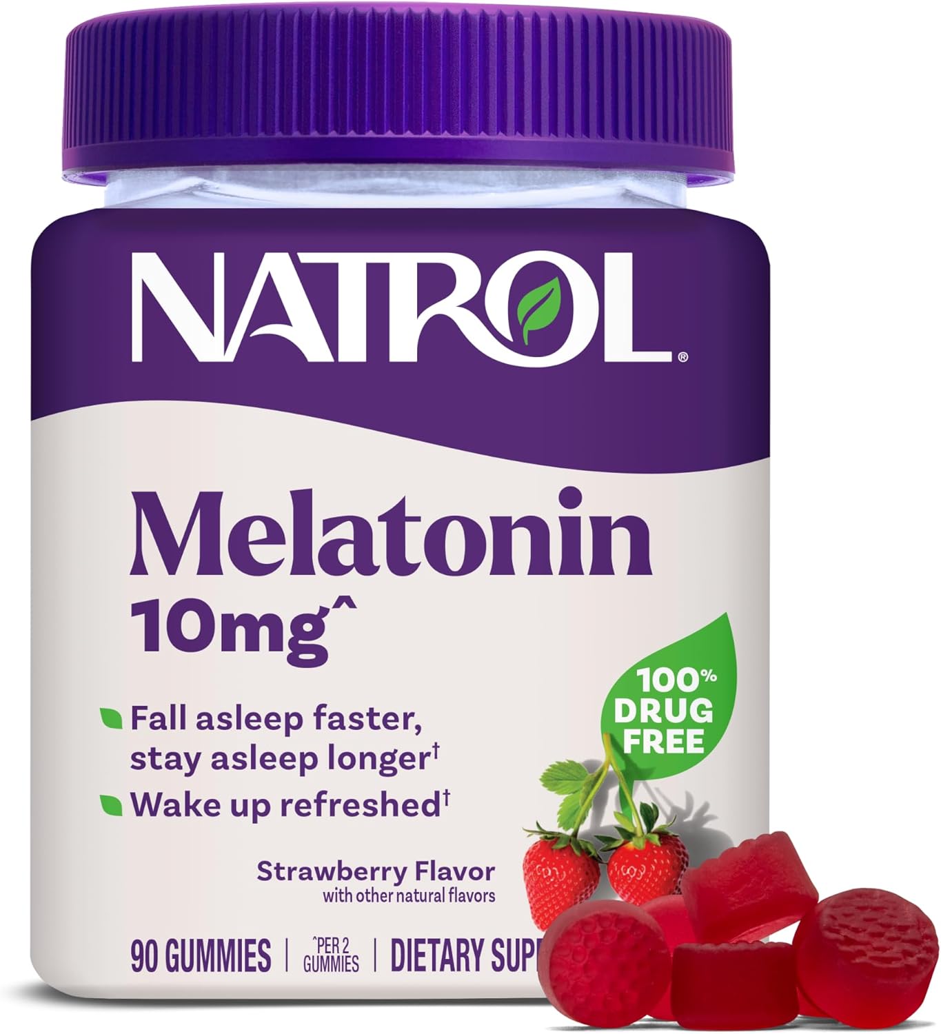 Natrol - Gomitas de melatonina 10 mg