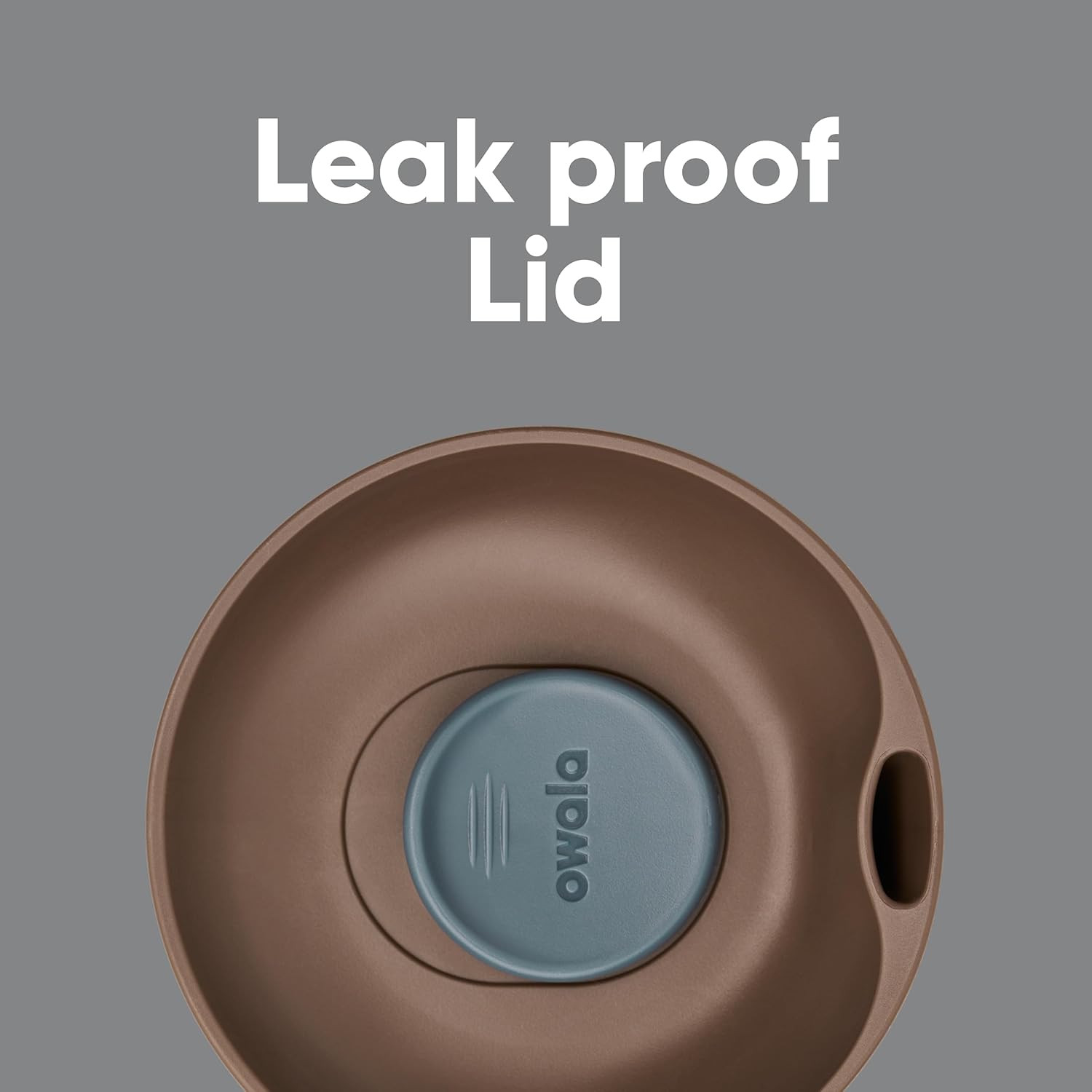 Owala SmoothSip Slider - Vaso de café de acero inoxidable con aislamiento 20 Oz