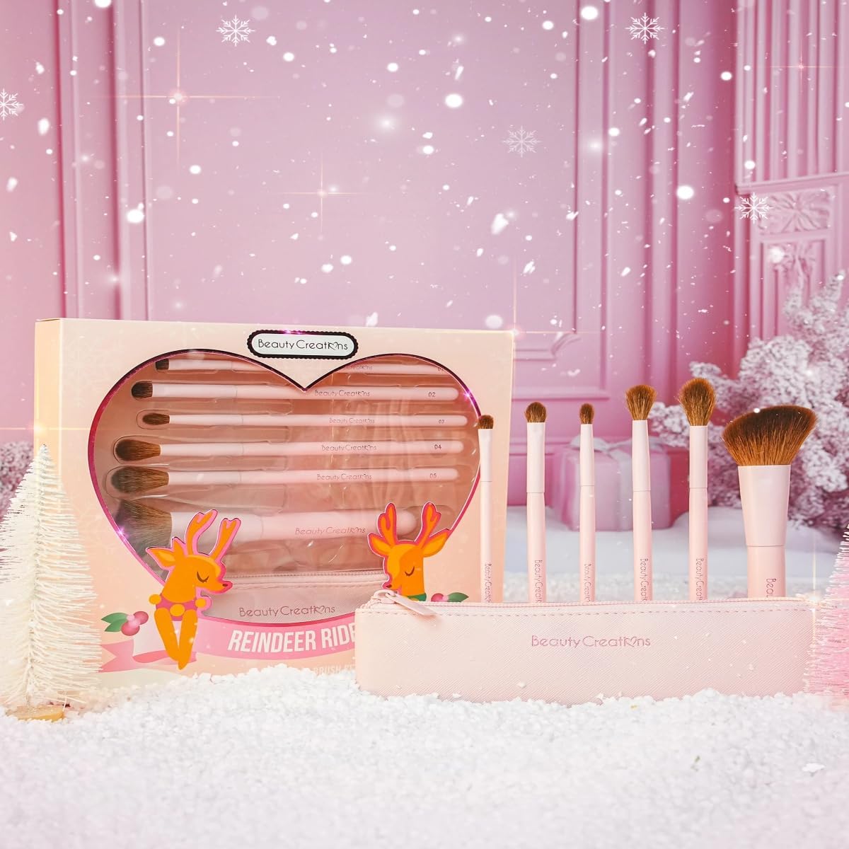 Brochas Nude X Reindeer Ride Beauty Creations