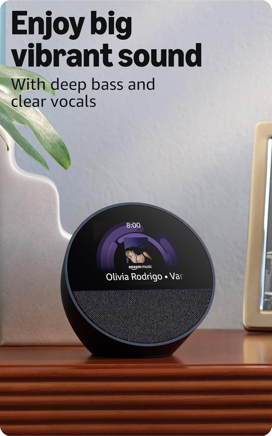 Amazon Echo Spot: ideal para mesitas de noche, oficinas y cocinas