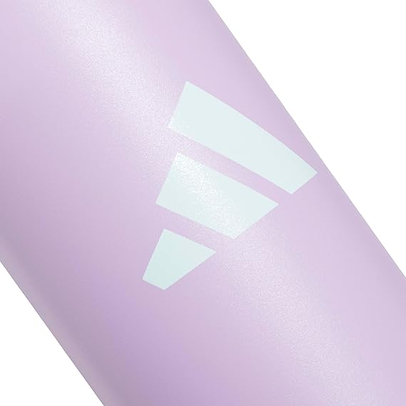 Adidas Botella de agua de acero inoxidable de 20 onzas, con aislamiento de doble pared