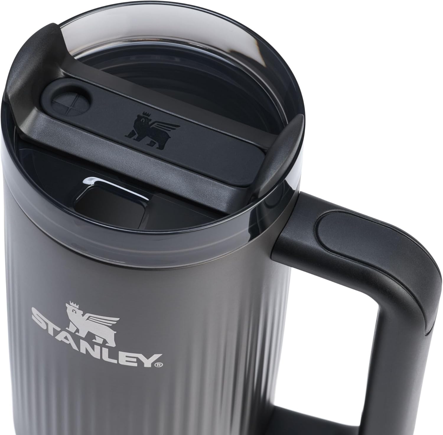 Stanley Quencher H2.0 - Vaso de acero inoxidable con asa, pajilla y tapa FlowState 30 Oz