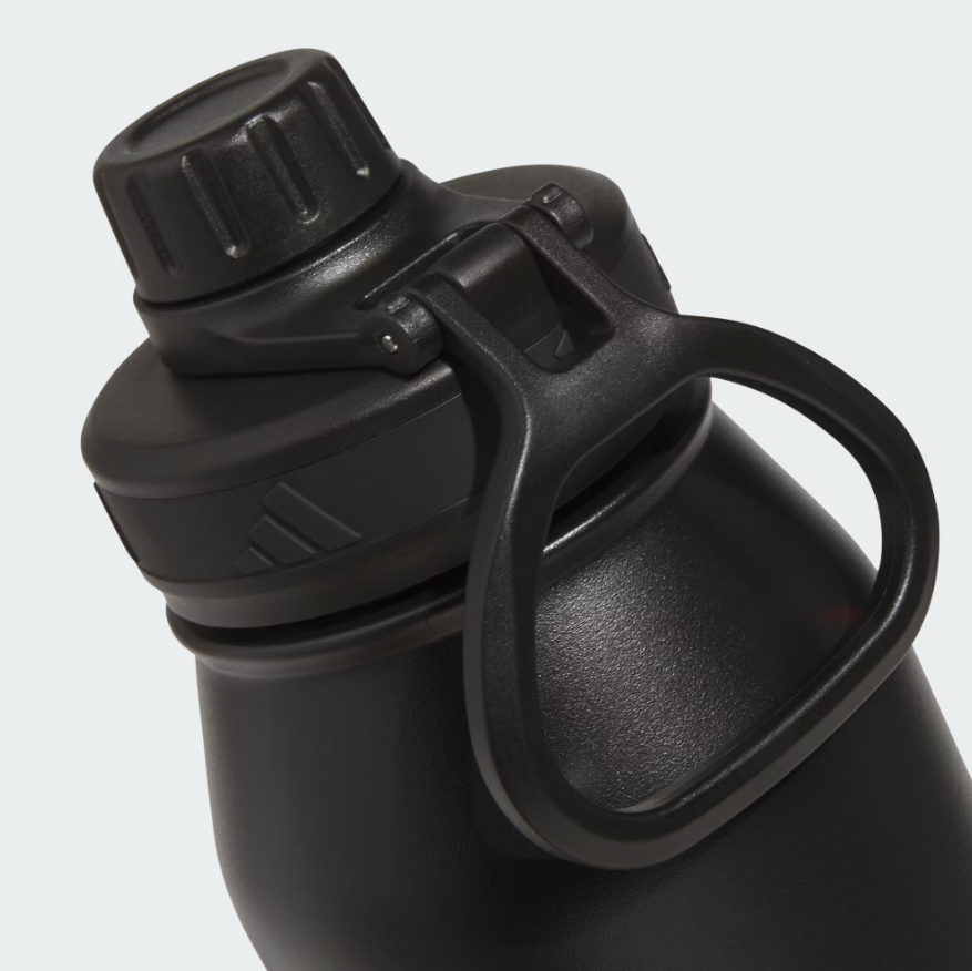 Adidas Botella de agua de acero inoxidable de 1L, con aislamiento de doble pared