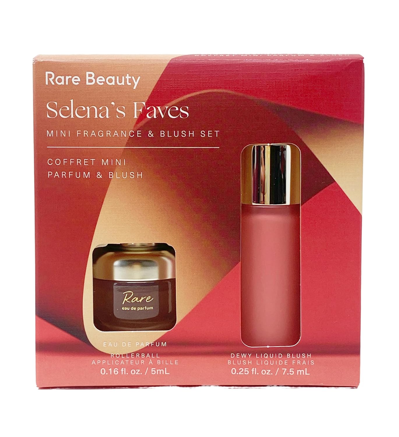 Rare Beauty Selena's Faves - Juego de mini fragancia y rubor