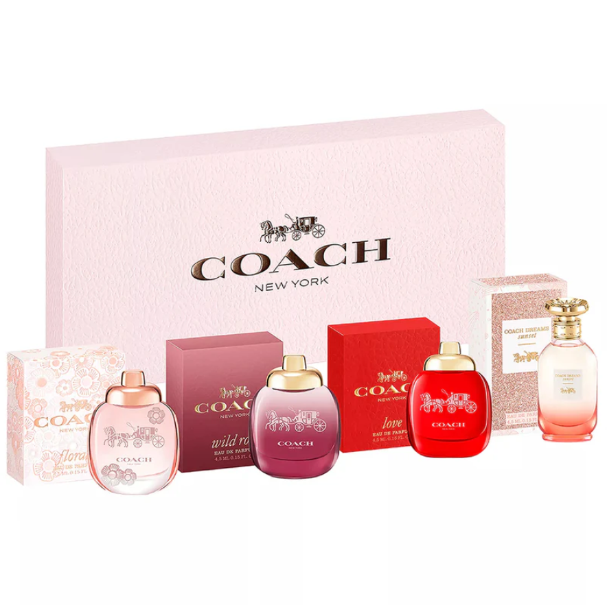 Mini Set 4 Piezas Coach New York para Mujer